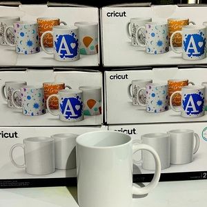 12 cricut mugs (new)